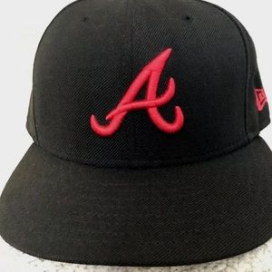 New Era MLB Atlanta Braves Cap Hat. Size 7-1/4